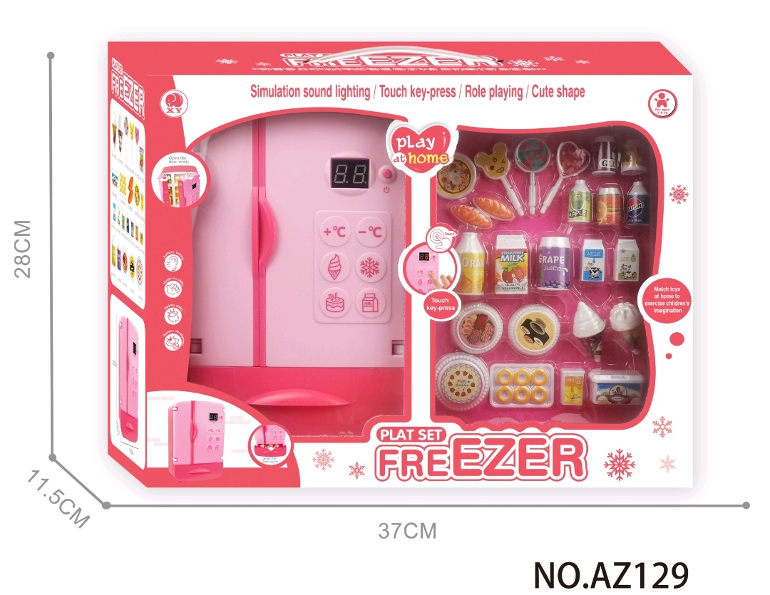 仿真冰箱过家家玩具可做饭厨具迷你小厨房益智玩具益智玩具