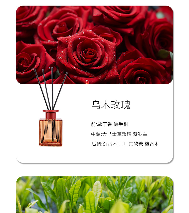 水波纹无火香薰批发 透明瓶创意设计 酒店厕所家用空气清新剂直供 香薰详情6
