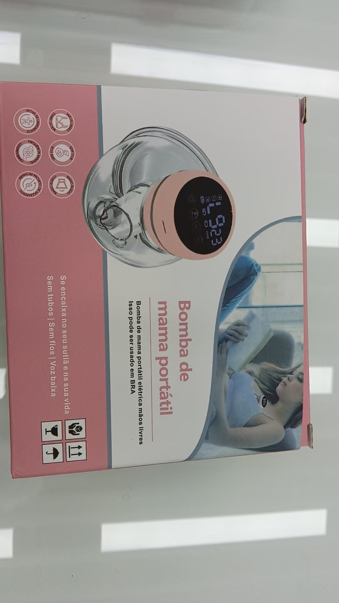 电动吸奶器/吸奶器/穿戴式吸奶器/电动穿戴式吸奶器/穿戴式电动吸奶器产品图