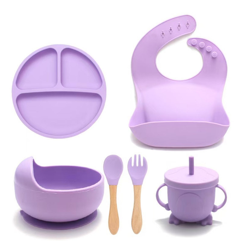 儿童硅胶环保餐盘A