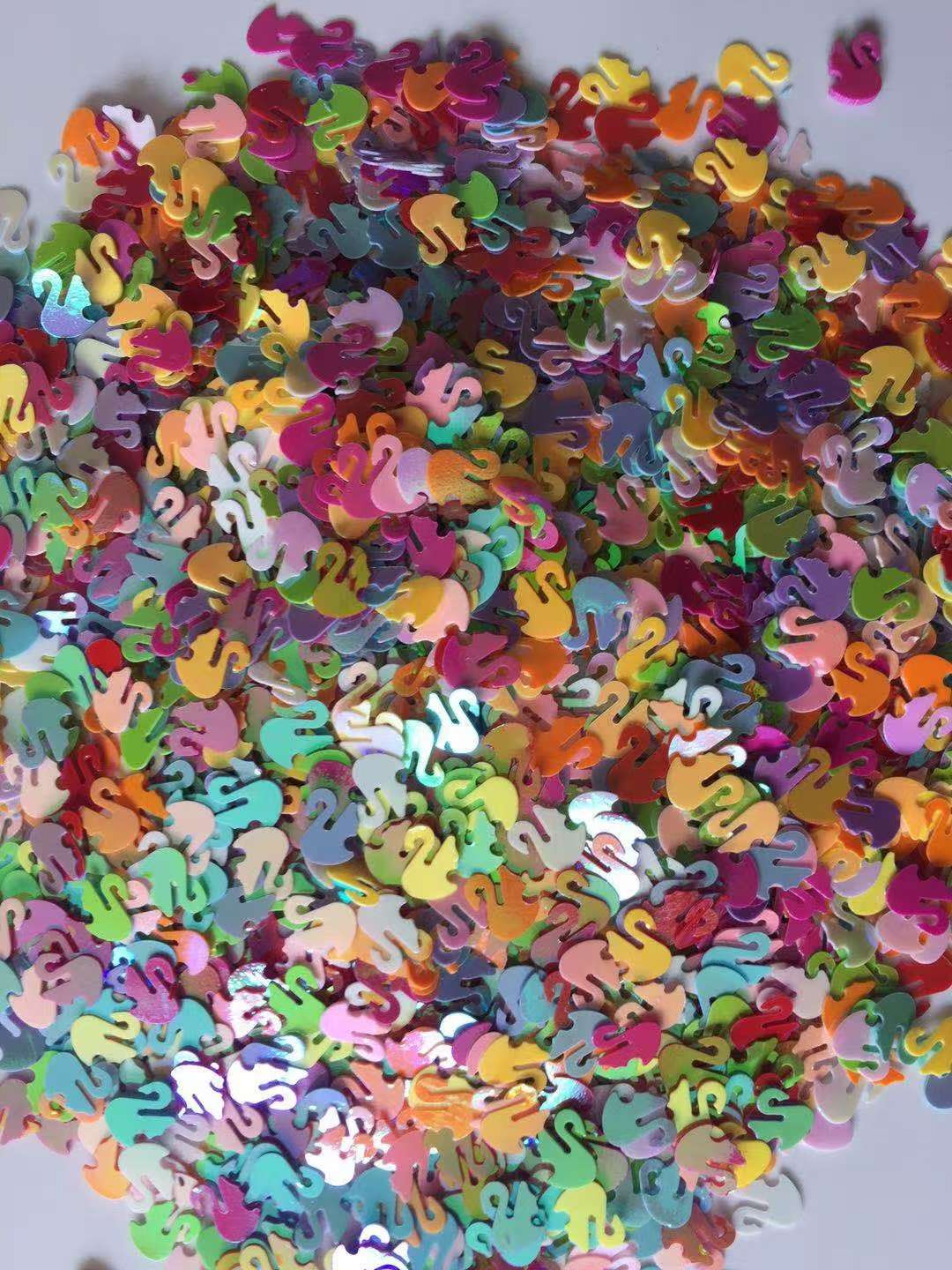 Unicorn sequins, sequins for bags, clothing and accessories, DIY handcrafted sequins for kindergartens, craft decorative accessories, jewelry accessories, nail art decorative accessories, 500 grams per pack Item Picture