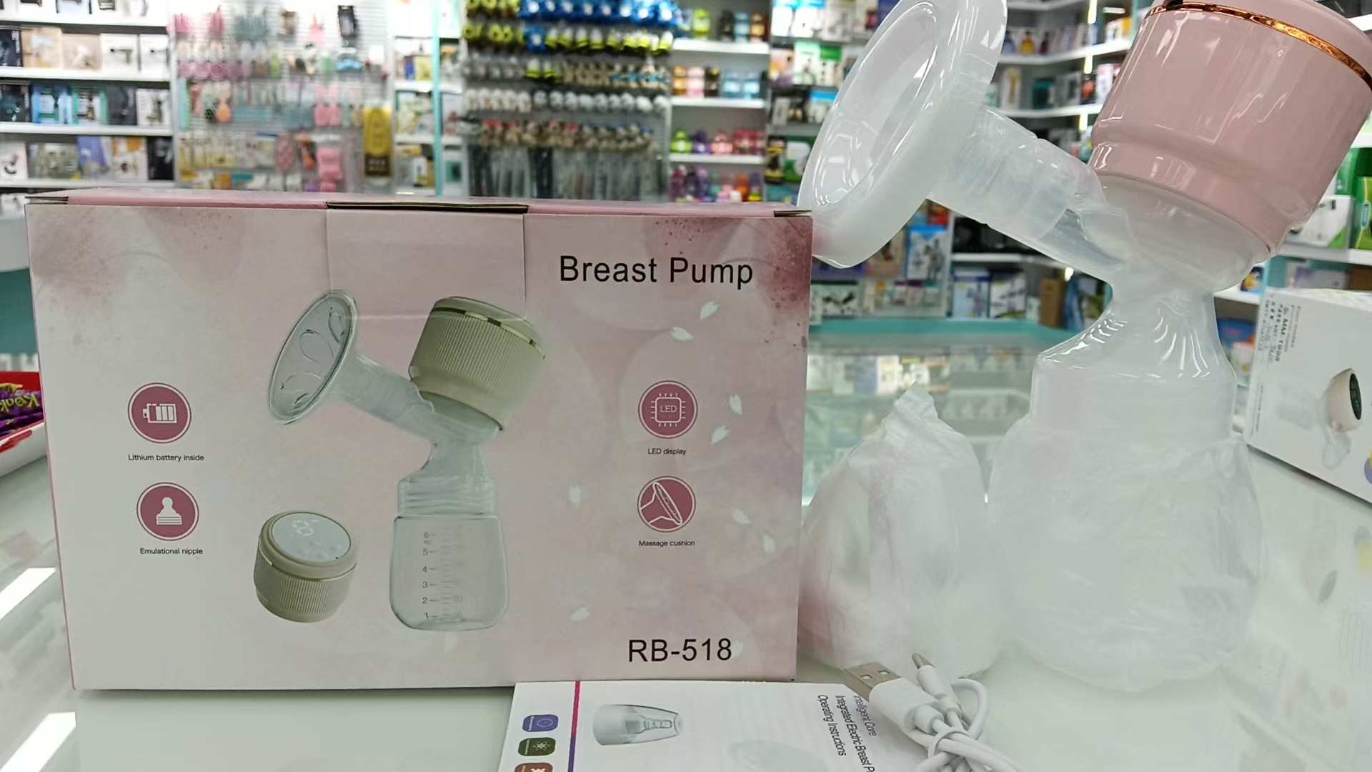 吸奶器电动微震按摩全自动正品单边母乳挤奶器调频静音4
