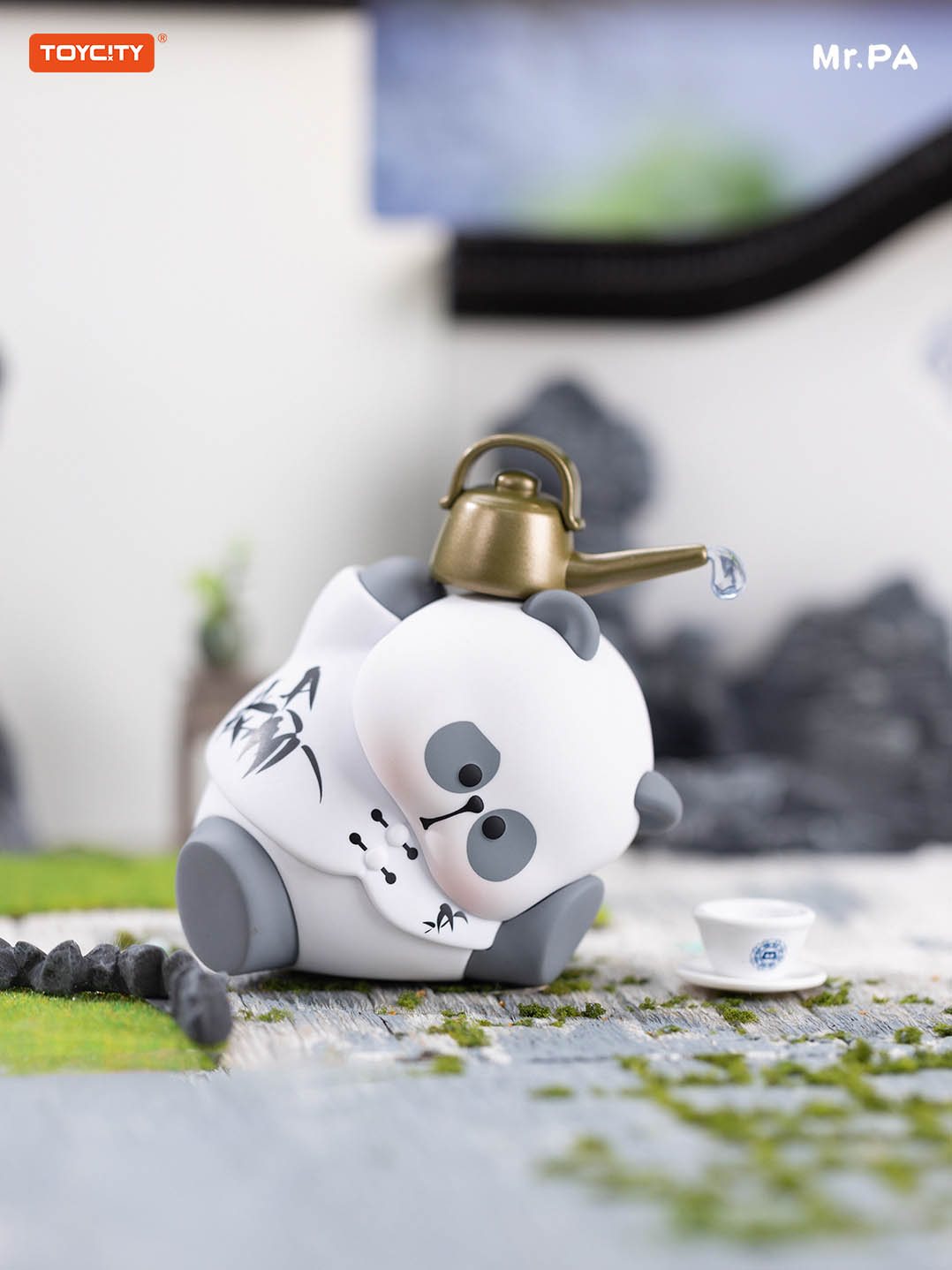 Toycity's Official Blind Box Of Teacher Ba Ba, Ba Ba Ba's National Treasure Study Tour Figurine, Panda Figurine, Birthday Gift, Desktop Decoration Application Scenario
