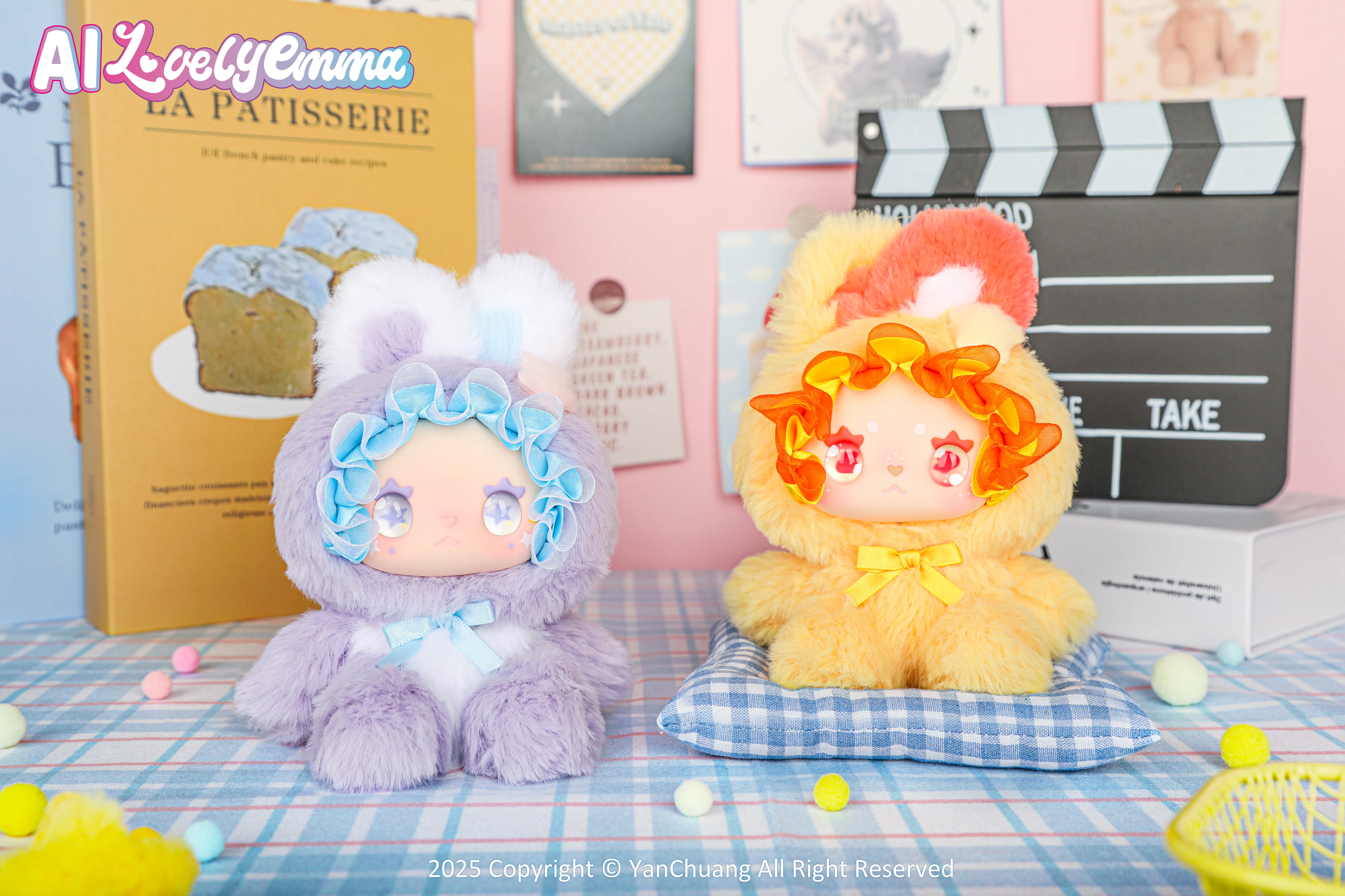 Emma Ai Intelligent Dialogue Plush Toy Magic Learning Knowledge Bluetooth Connection Blind Box Doll Giveaway Doll Item Picture