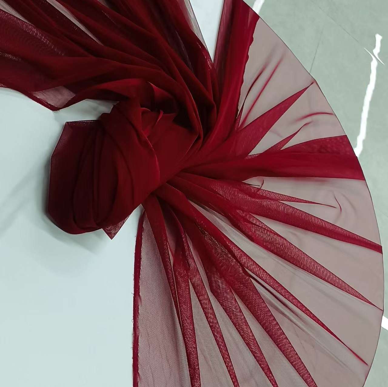 Textile fabric mesh fabric, African sandwich mesh fabric, hat mesh, multi-purpose breathable material 46 details Picture