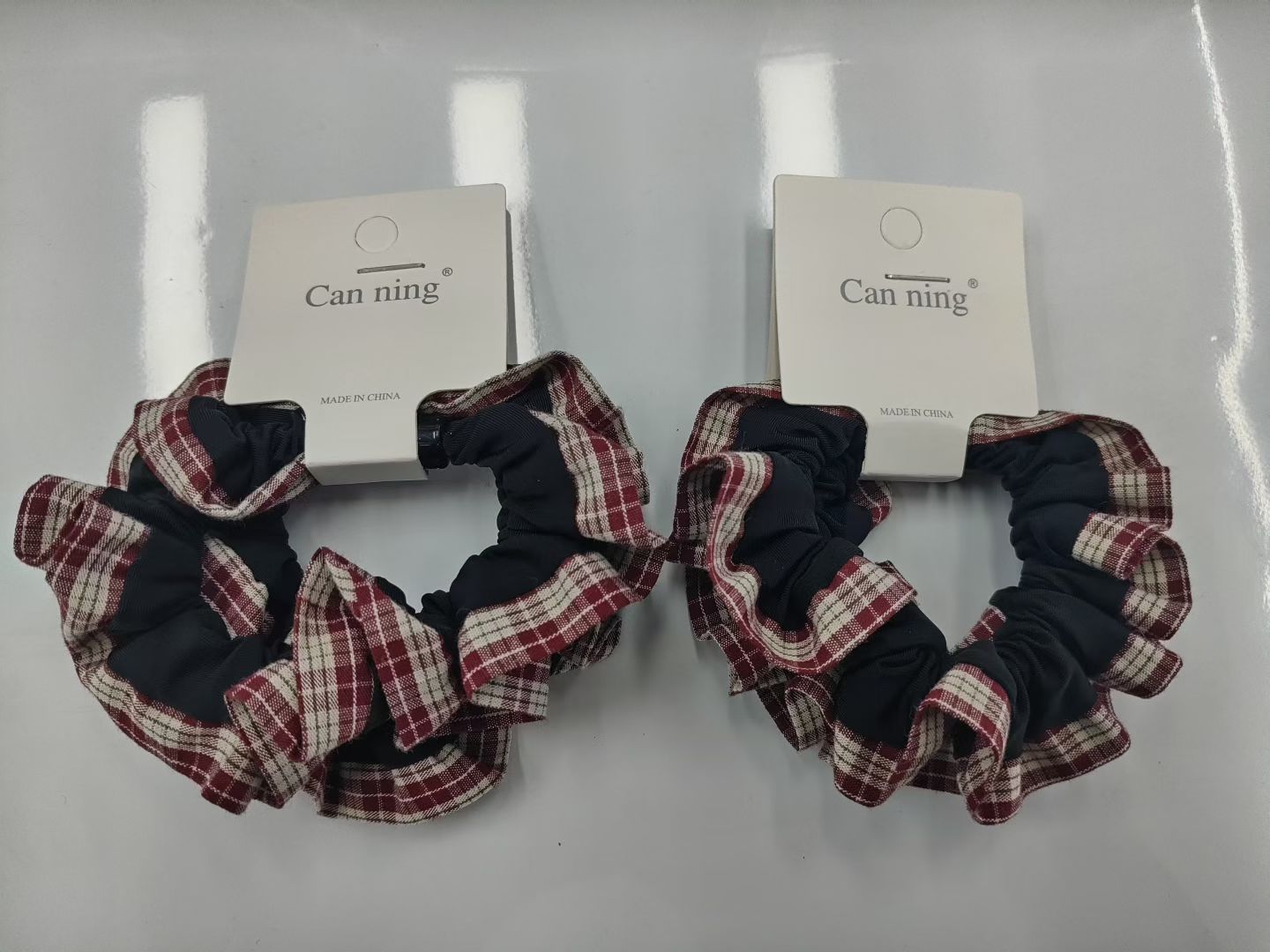 时尚花边发圈发绳头绳大肠发圈饰品发饰发圈头饰简约百搭女款花边织带 蕾丝边布圈大肠发圈细节图