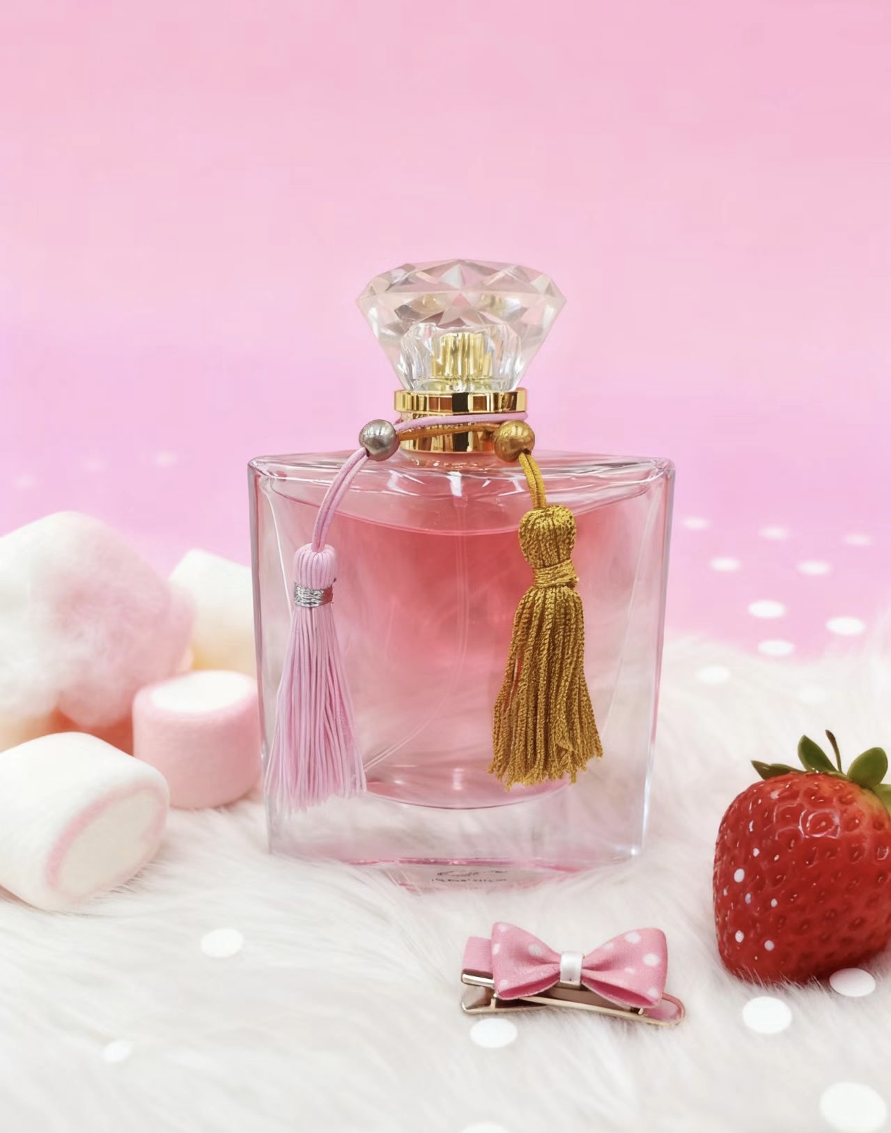 Shalanna Women's Perfume, Strawberry Sweetheart Women's Rose Essence, Long-lasting fragrance, Holiday date