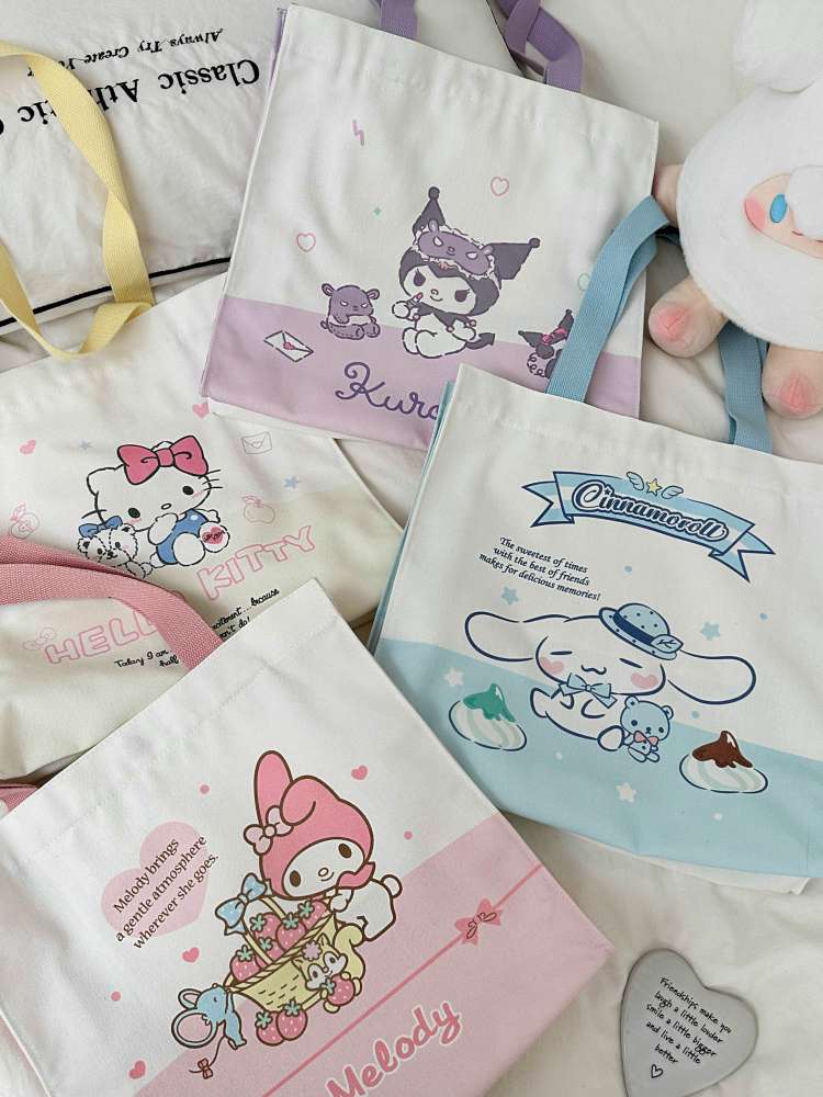 Sanrio - Large Capacity Canvas bag
