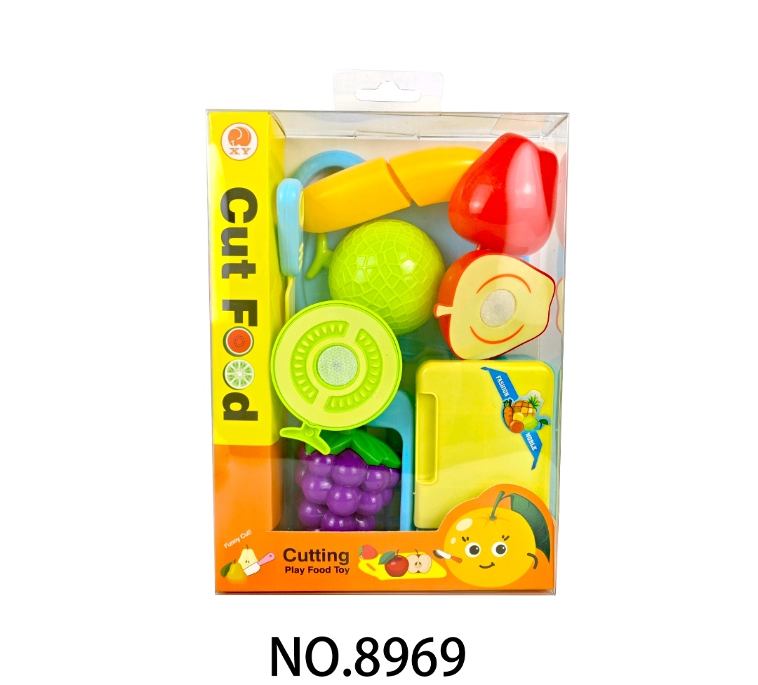 过家家玩具可做饭厨具迷你小厨房益智玩具切切切乐8969