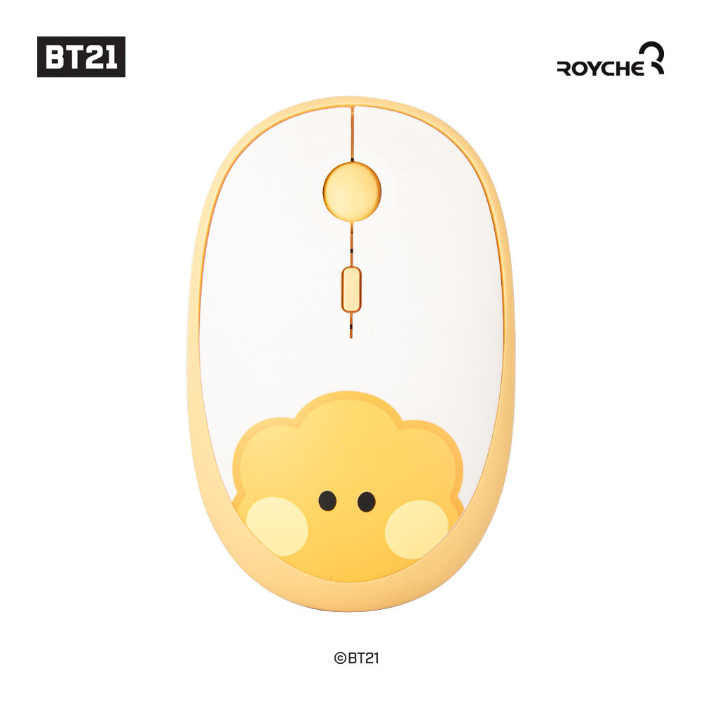 BT21多功能潮流鼠标-黄色款
