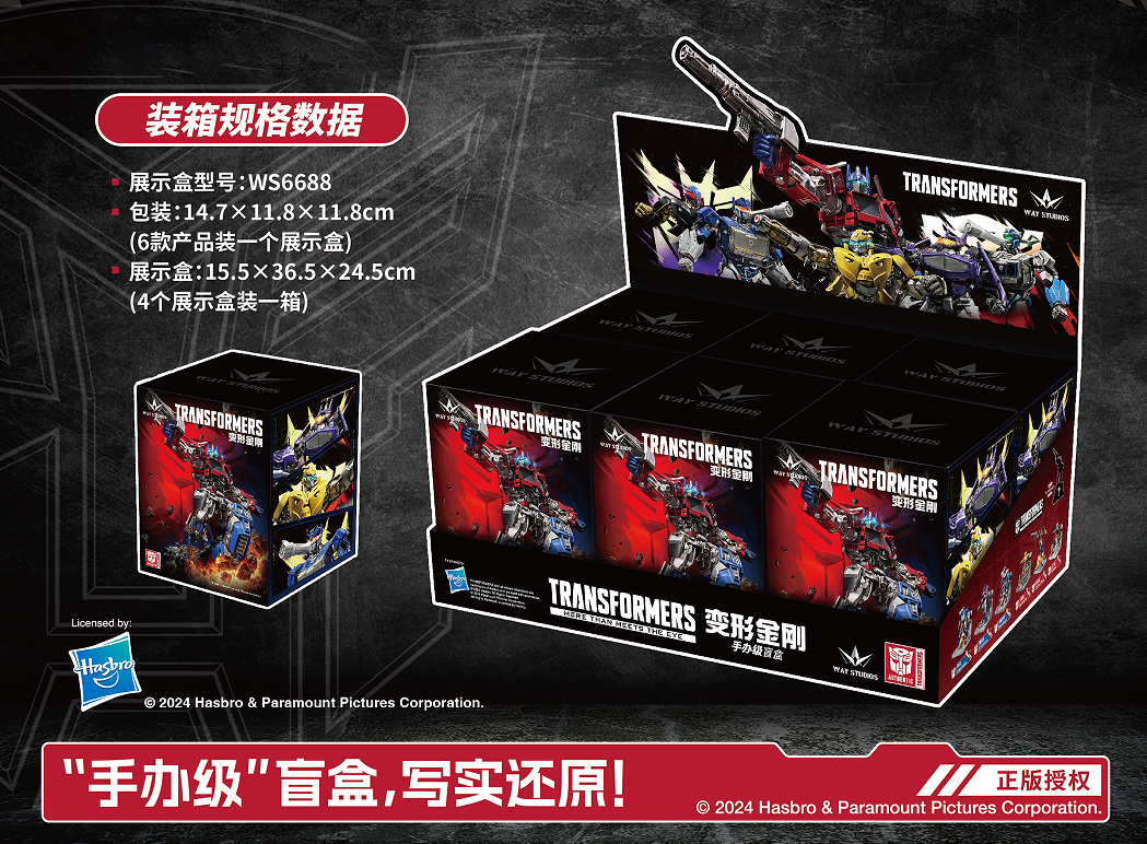 شيء جديد هو WS6688 (صندوق من 6 صناديق) Transformers -TransForers-Spineing Systems Systems System pic 2
