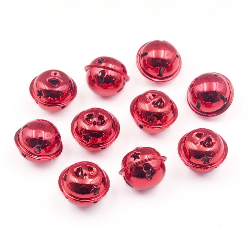 Christmas-themed lacquered, glossy, matte, large bell pendant, Christmas tree supplies Specification image