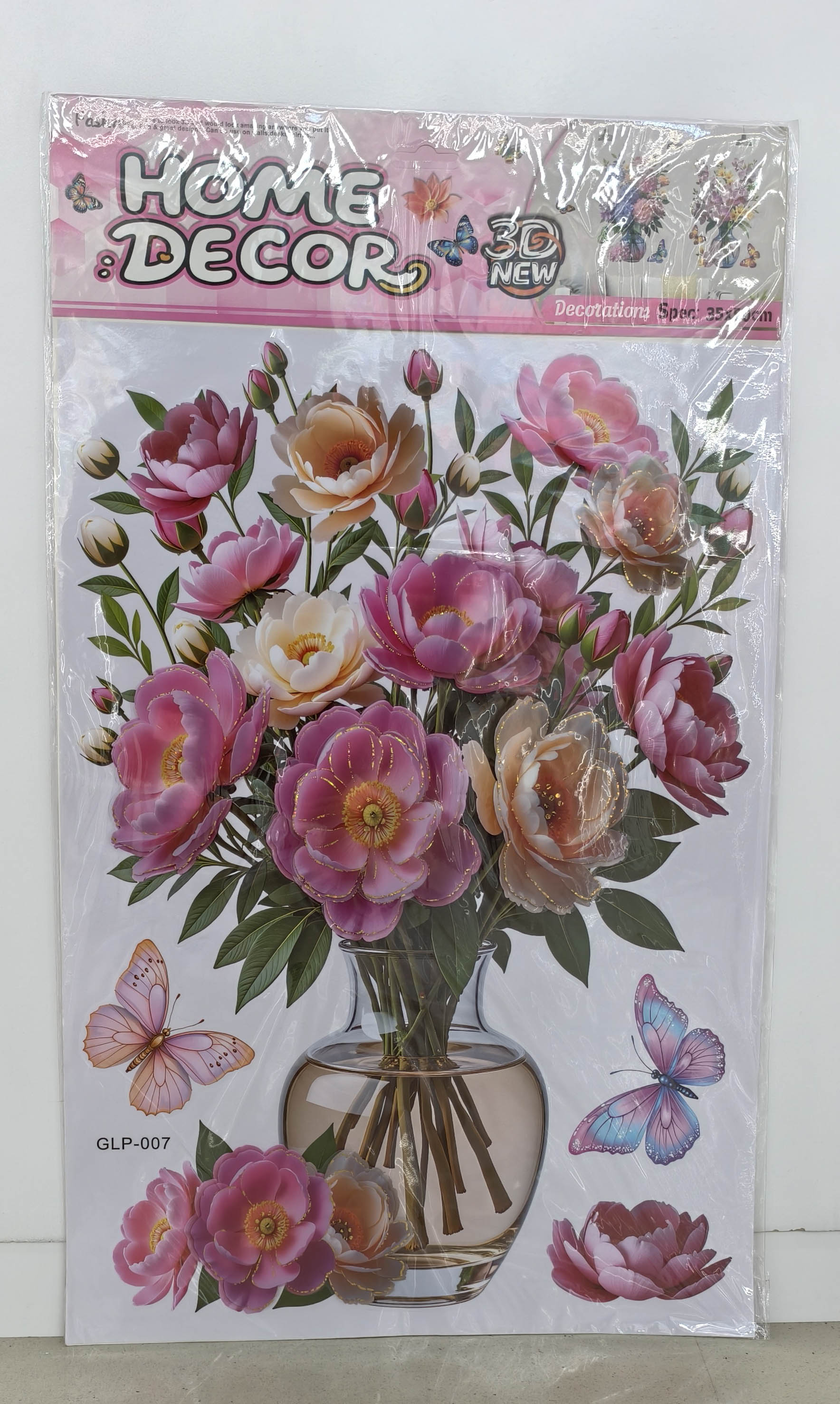 GLP vase straply adhesivo decorativo