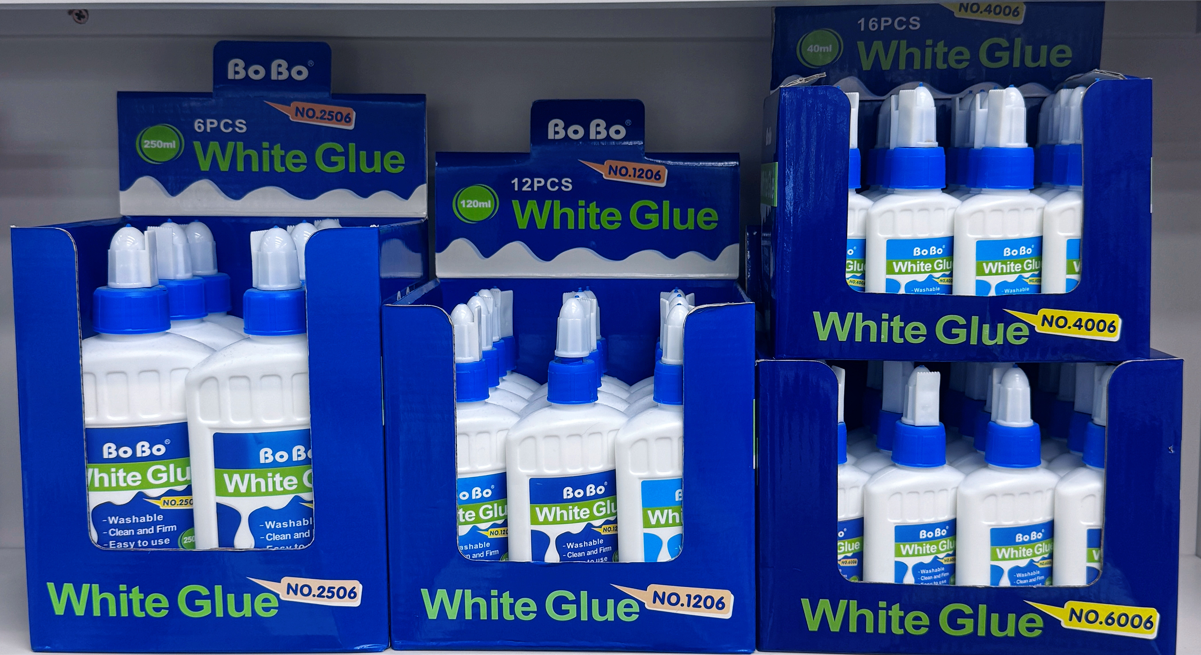 NO.2506 White Glue 250ml, student-specific eco-friendly white glue, quick bonding, easy to use, odorless, and free of formaldehyde Application Scenario