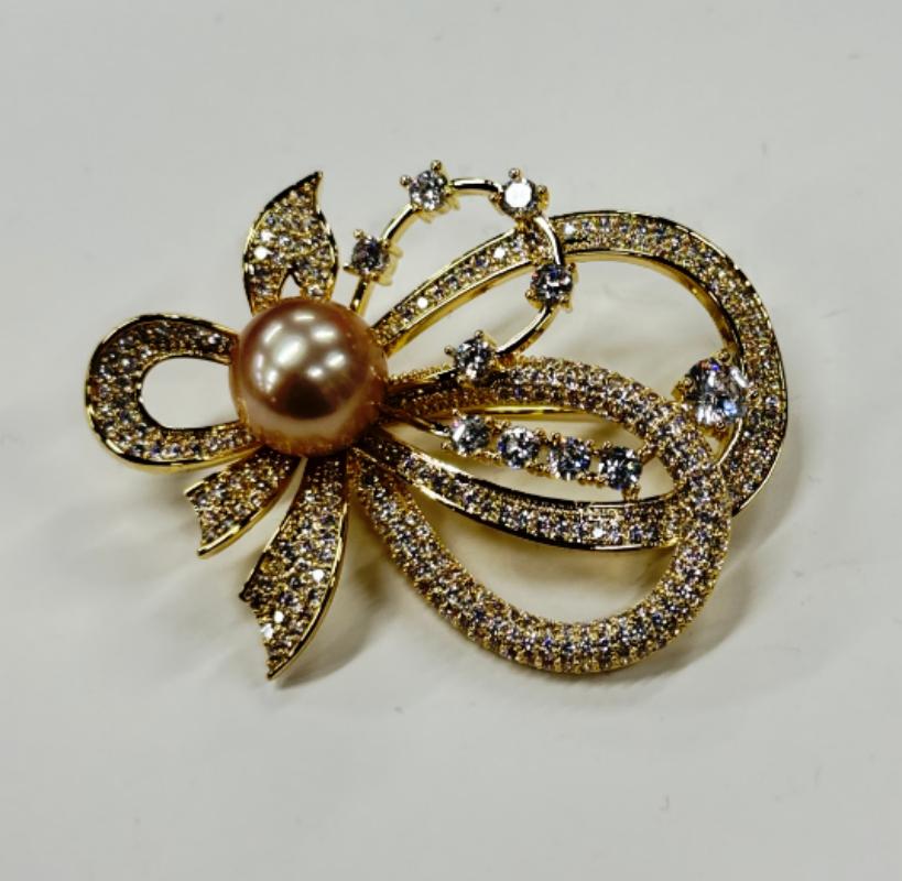 珍珠胸针系列3