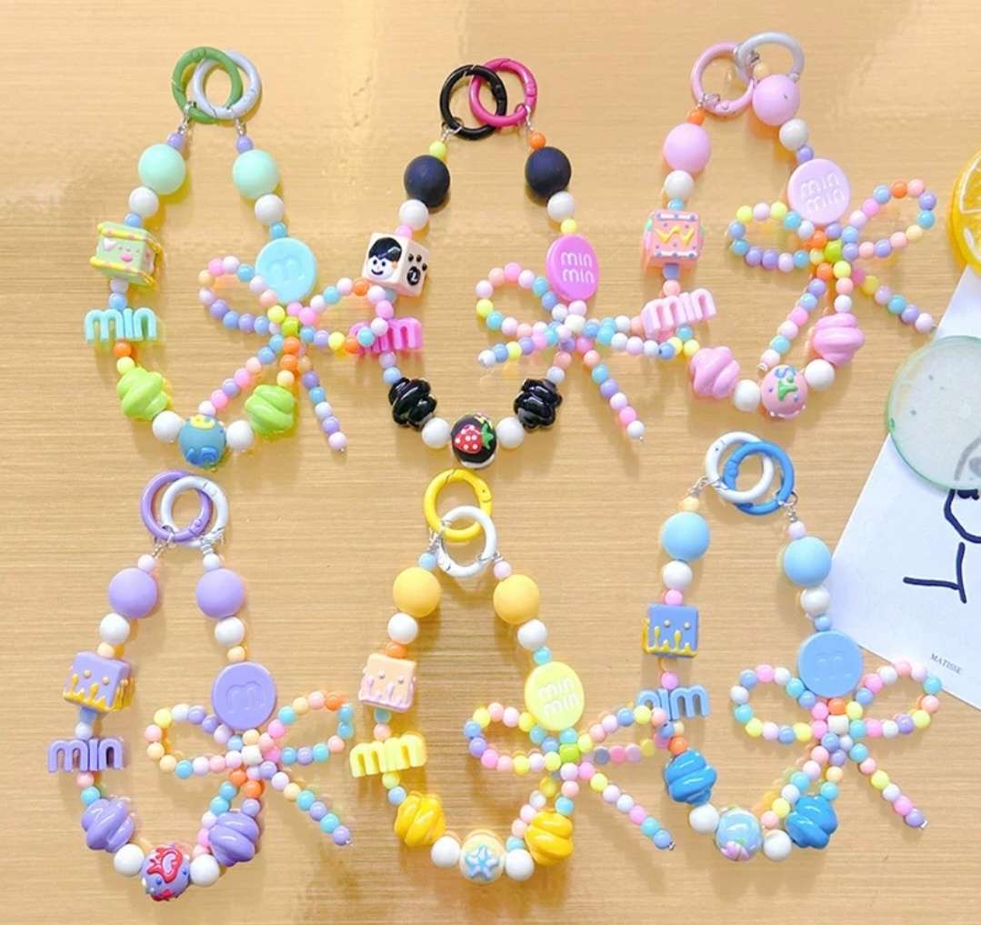 时尚方便手提手机链