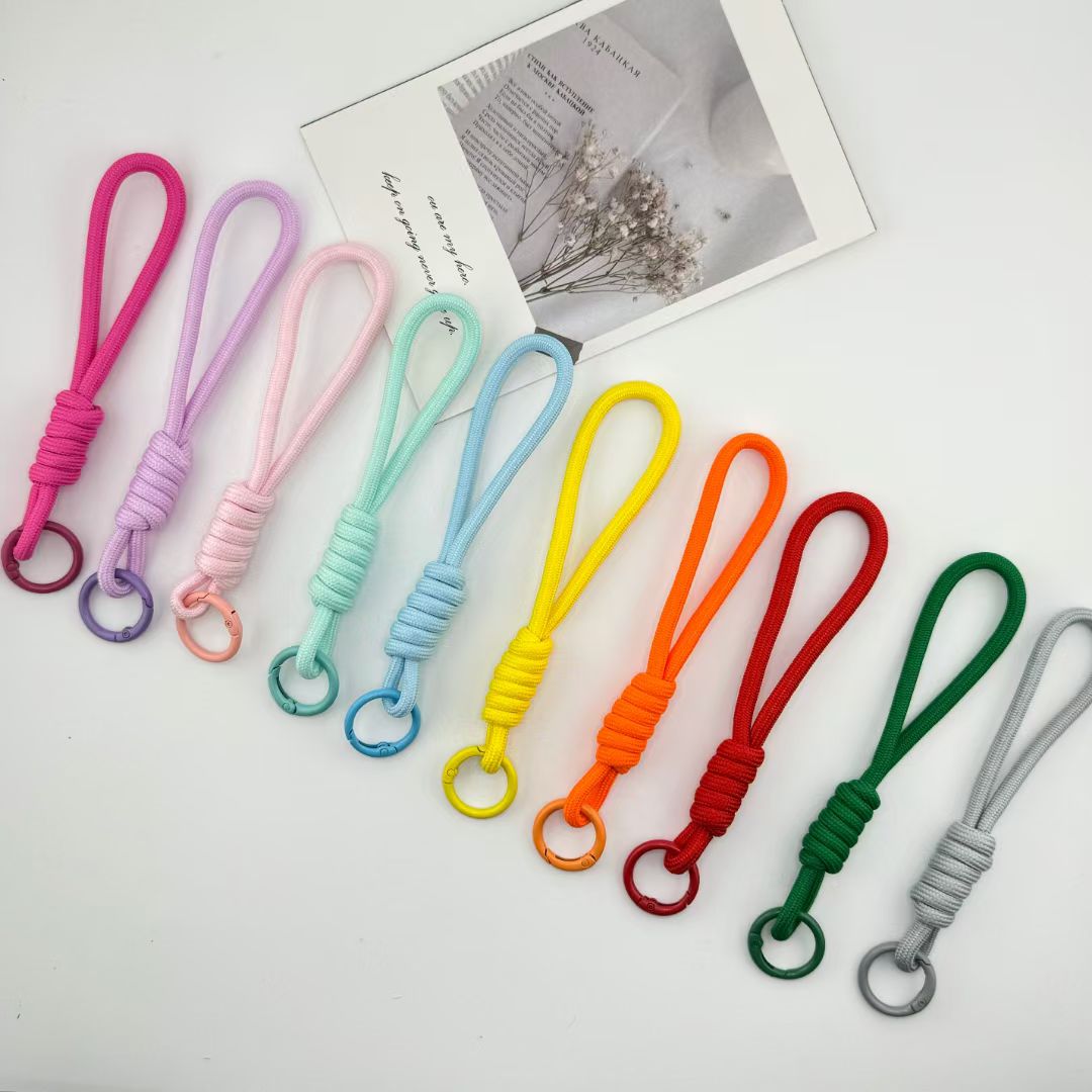 钥匙扣，编织绳钥匙扣配件钥匙扣钥匙扣详情图8