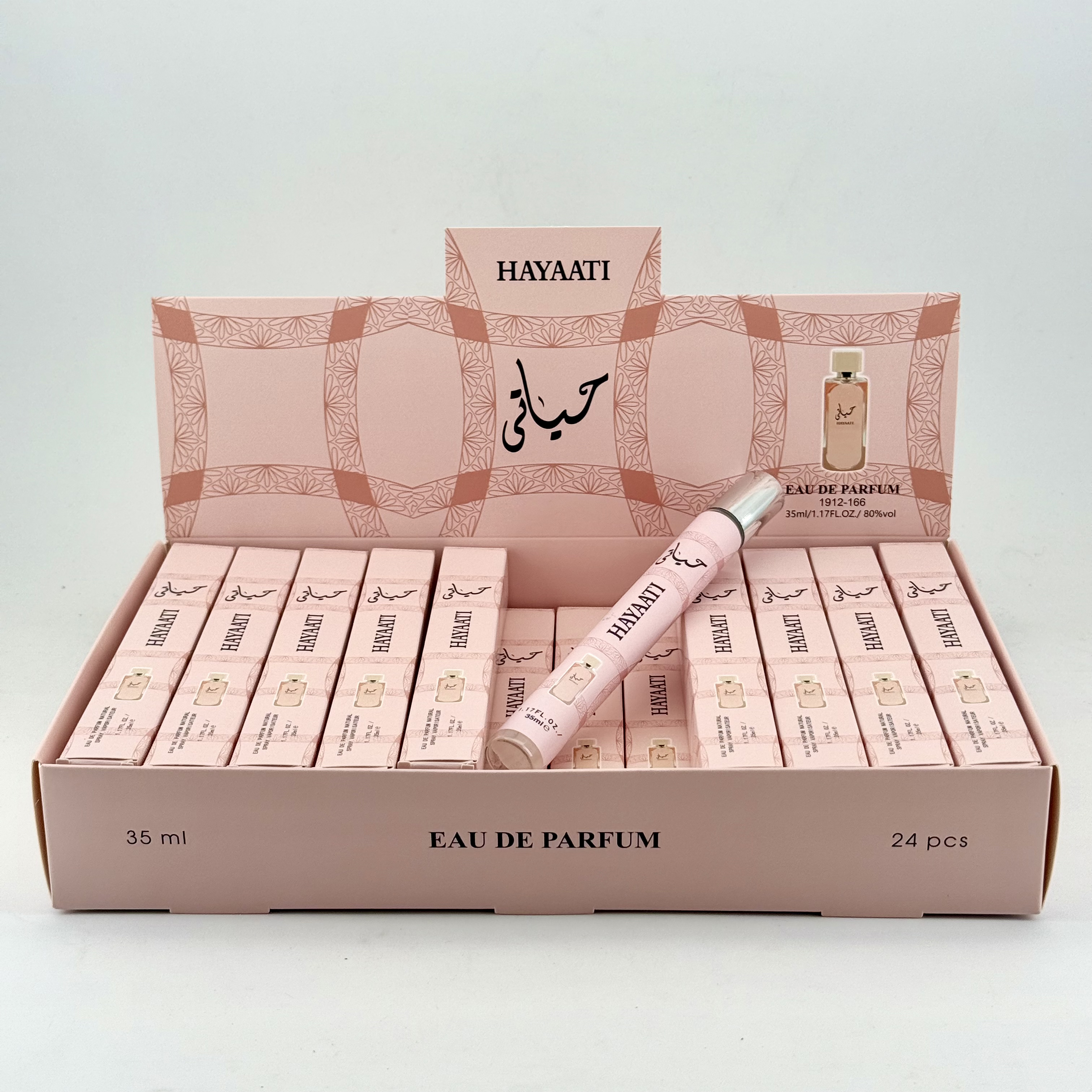 35ml portable Middle East hit Arab perfume hayaati in a pull-out tube details Picture