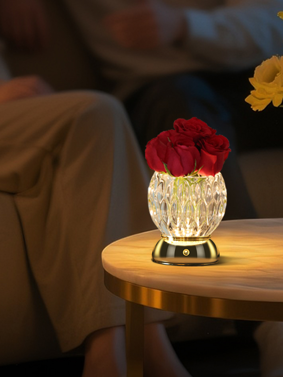 Creative table lamps, decorative items, night lights, glass ambient lights, home decorative lights, decorative vase lights Item Picture