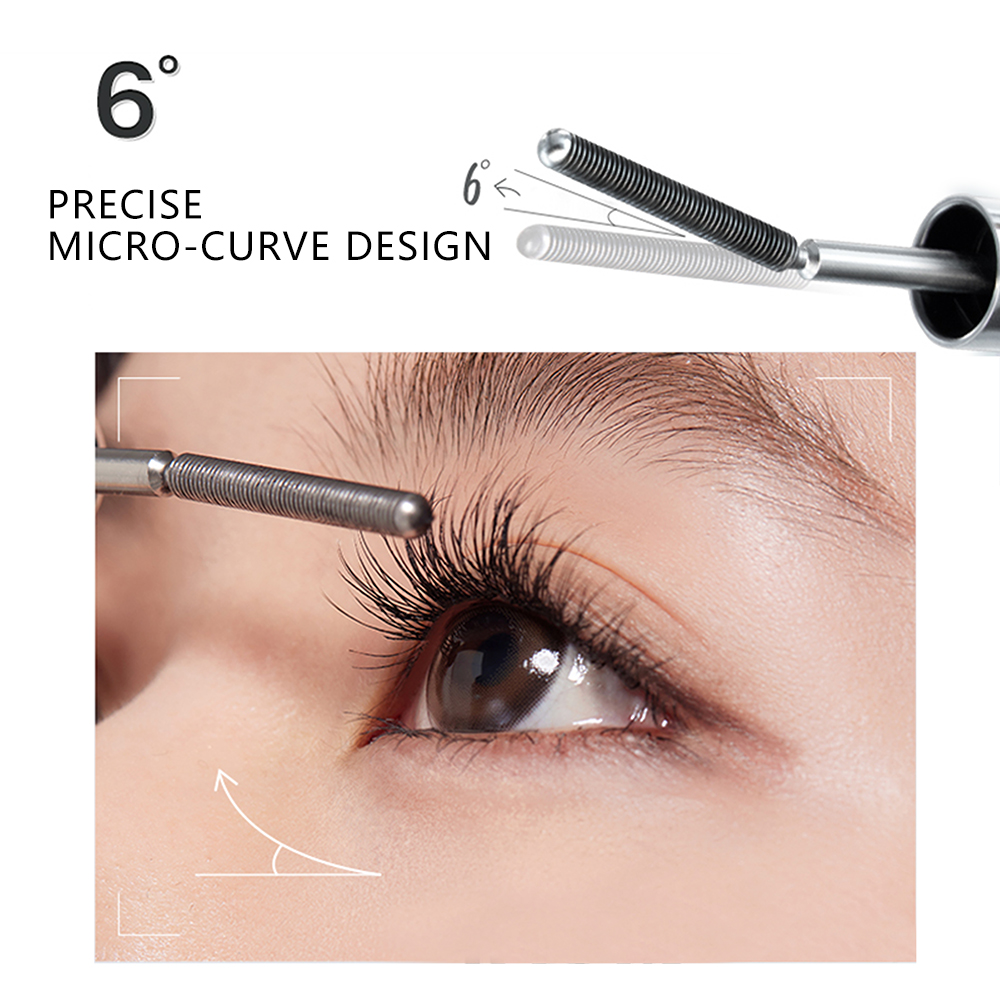 DOOUCI small tube mascara is waterproof, non-smudging, lengthening, slender, curling, thick, colorful base and styling cream, cross-border mascara Item Picture