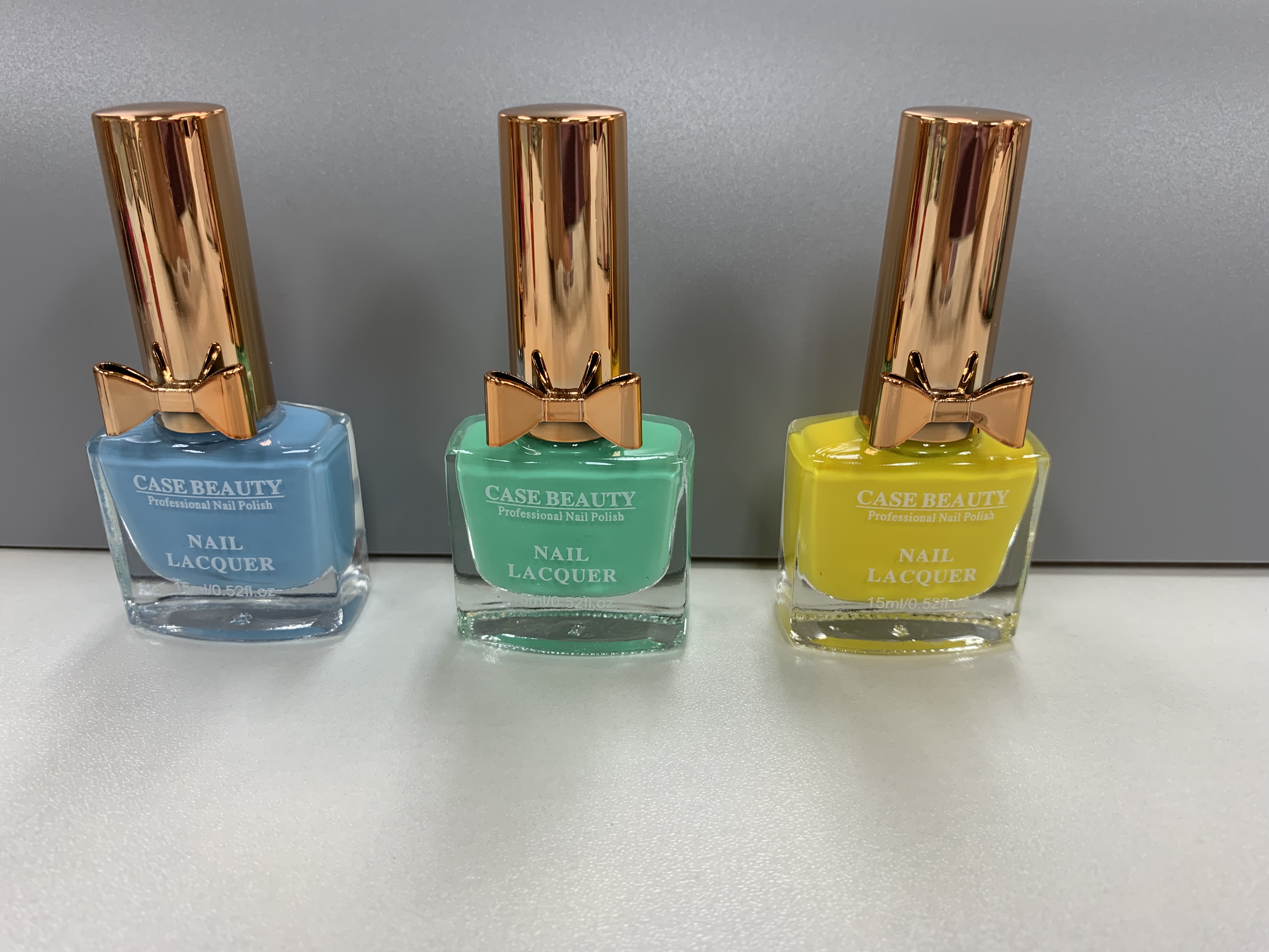 玻璃瓶装爆款美丽实惠闪亮美甲专用指甲油24色