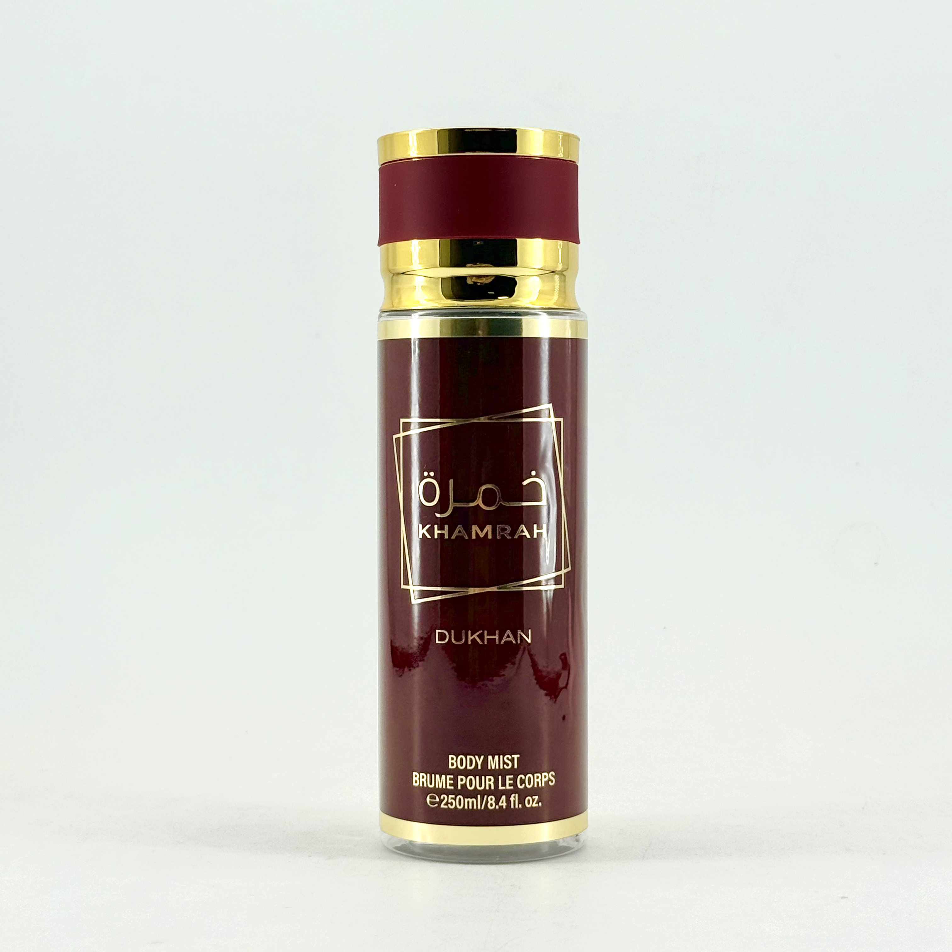 250ml Body spray fragrance, a hit Arab perfume from the Middle East, khamrah details Picture