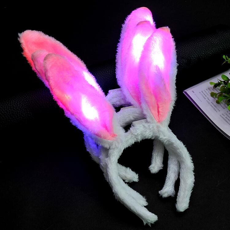 发光猫耳朵，发光兔耳朵光剑发光玩具儿童玩具发光充气球