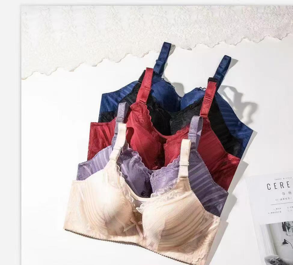 Cross-border lingerie: Women's plus-size bras without underwire detail image 7