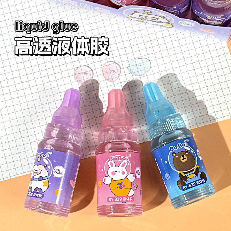 BY-829 Strong Glue 38ml, student-specific, environmentally friendly, fast bonding, easy to use, odorless, and free of formaldehyde Application Scenario