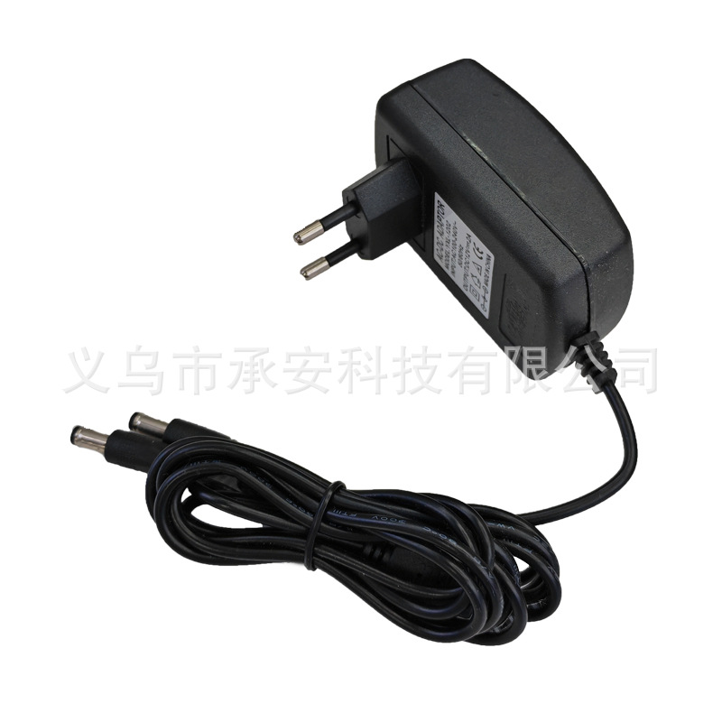 12V2A3A one-to-two power adapter, LED light strip, monitoring video recorder, beauty device, massager, full power Application Scenario