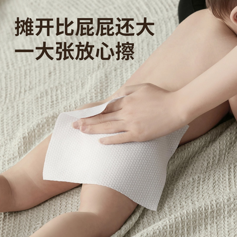 家用婴儿湿巾宝宝一次性手口柔水巾新生儿专用卡通加厚湿巾纸详情7