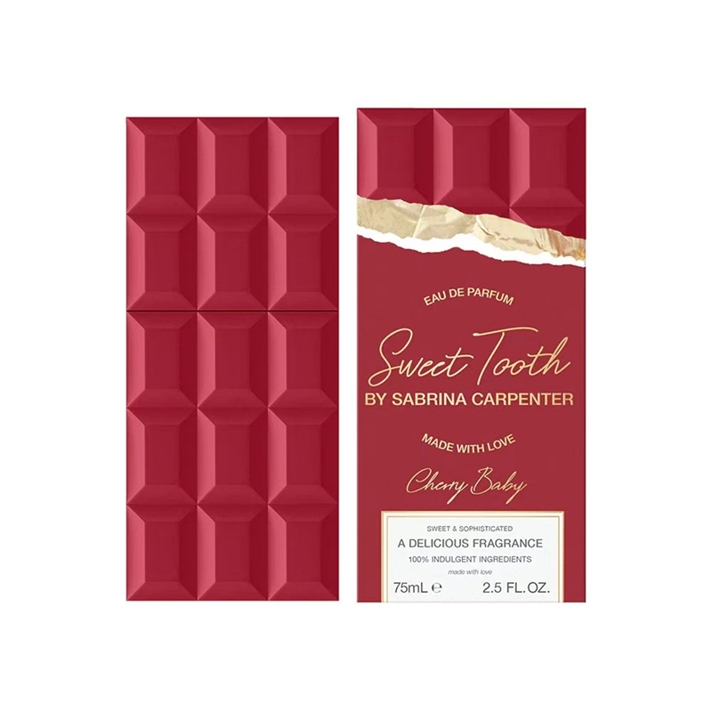 Cross border caramel perfume dulce fragancia ligera larga duración estancia cuerpo perfume spray chocolate perfume Specification image