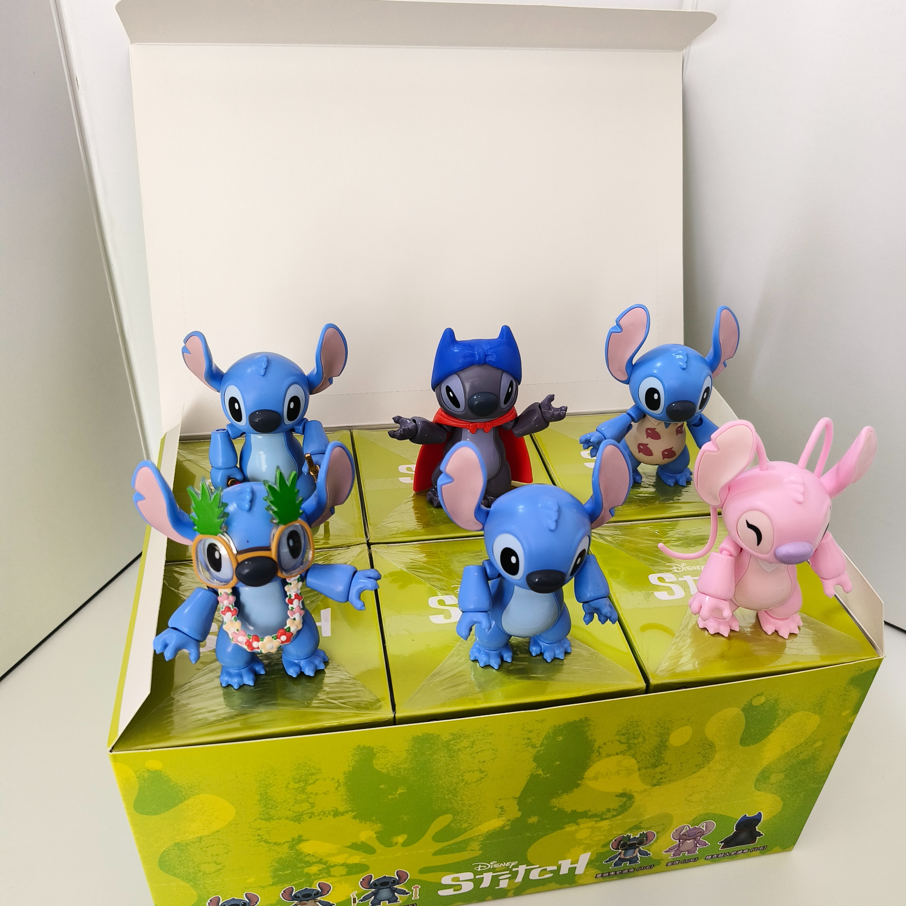正版史迪奇拼装玩偶第1弹（一盒6个）手办盲盒玩具潮流玩具盲盒详情7