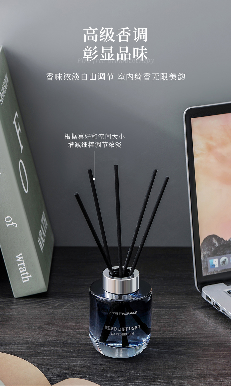 无火藤条香氛 ins 风摆件 卧室厕所室内精油持久扩香香薰详情11