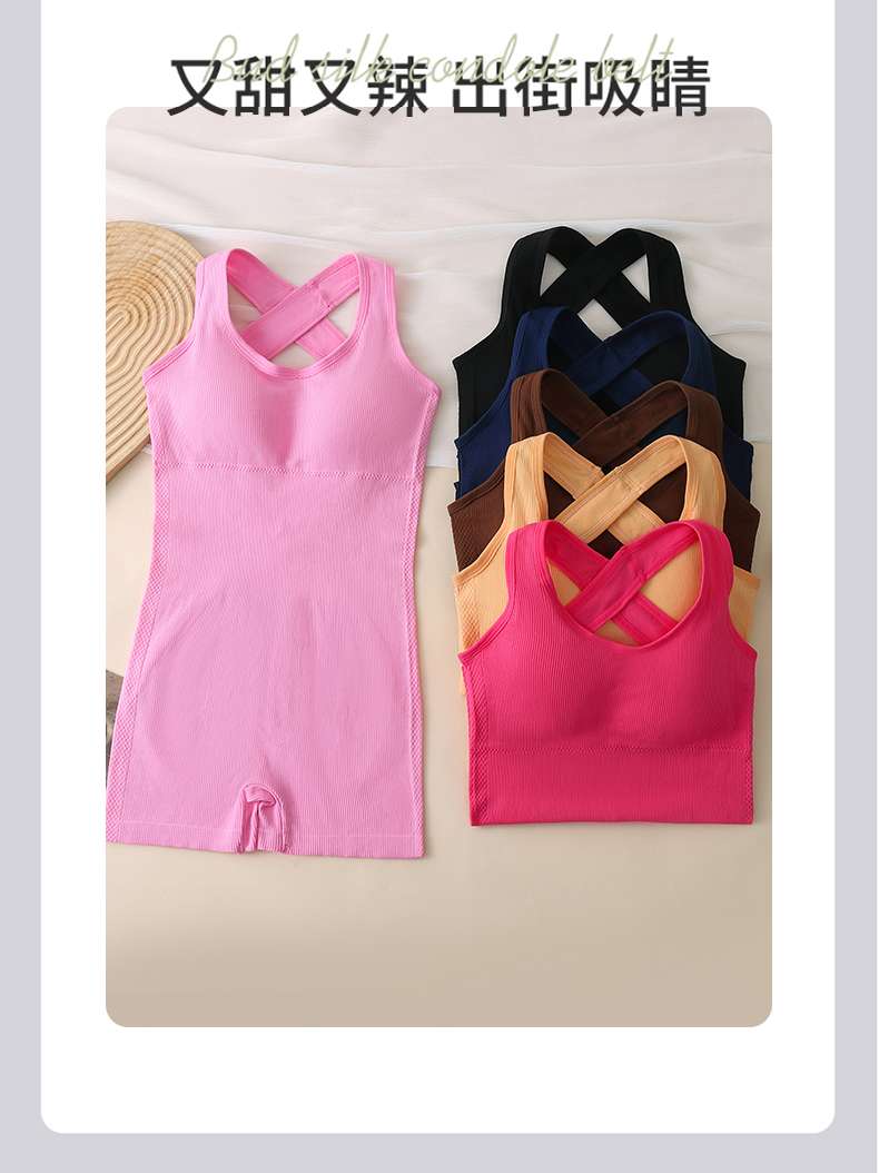 Cross-border body-shaping one-piece briefs detail image 11