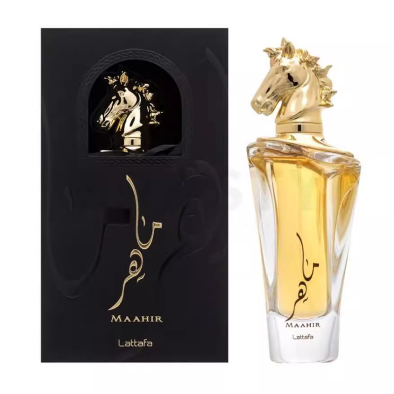 Cross-border foreign trade maahir 100ml Horse-head Men's Latafa Perfume, Arab Dubai, Vietnam New Product Item Picture