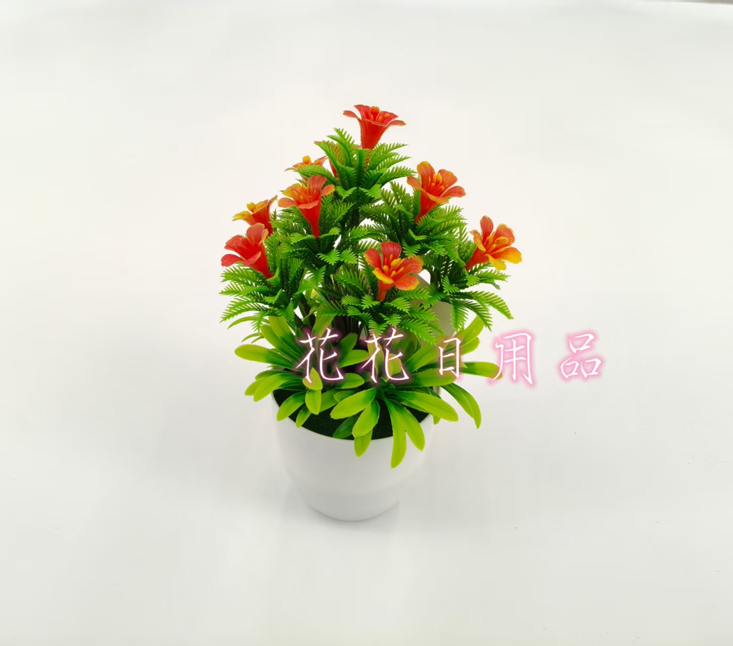 小盆栽/盆栽/盆栽摆件/仿真龟背竹/tree细节图