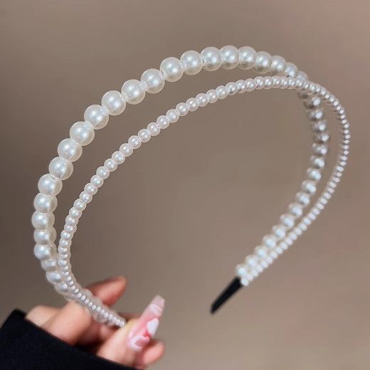 Girls' super fairy-like hair bundles, baby pearl hair bands, new hair accessories for girls in 2025, children's hair clips, headbands, forest-style fairy-like beauty Application Scenario