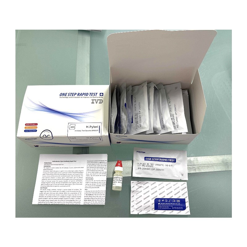 Disposable Diagnostic Test Paper H.pylori Ab Multiple Diagnostic Rapid Test Kit Diagnostic Test Paper details Picture