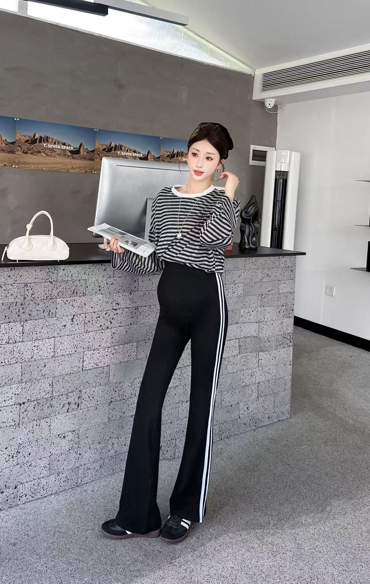 打底裤/棉裤女高腰舒适/芭比裤女高腰户外/袜子/棉裤女产品图