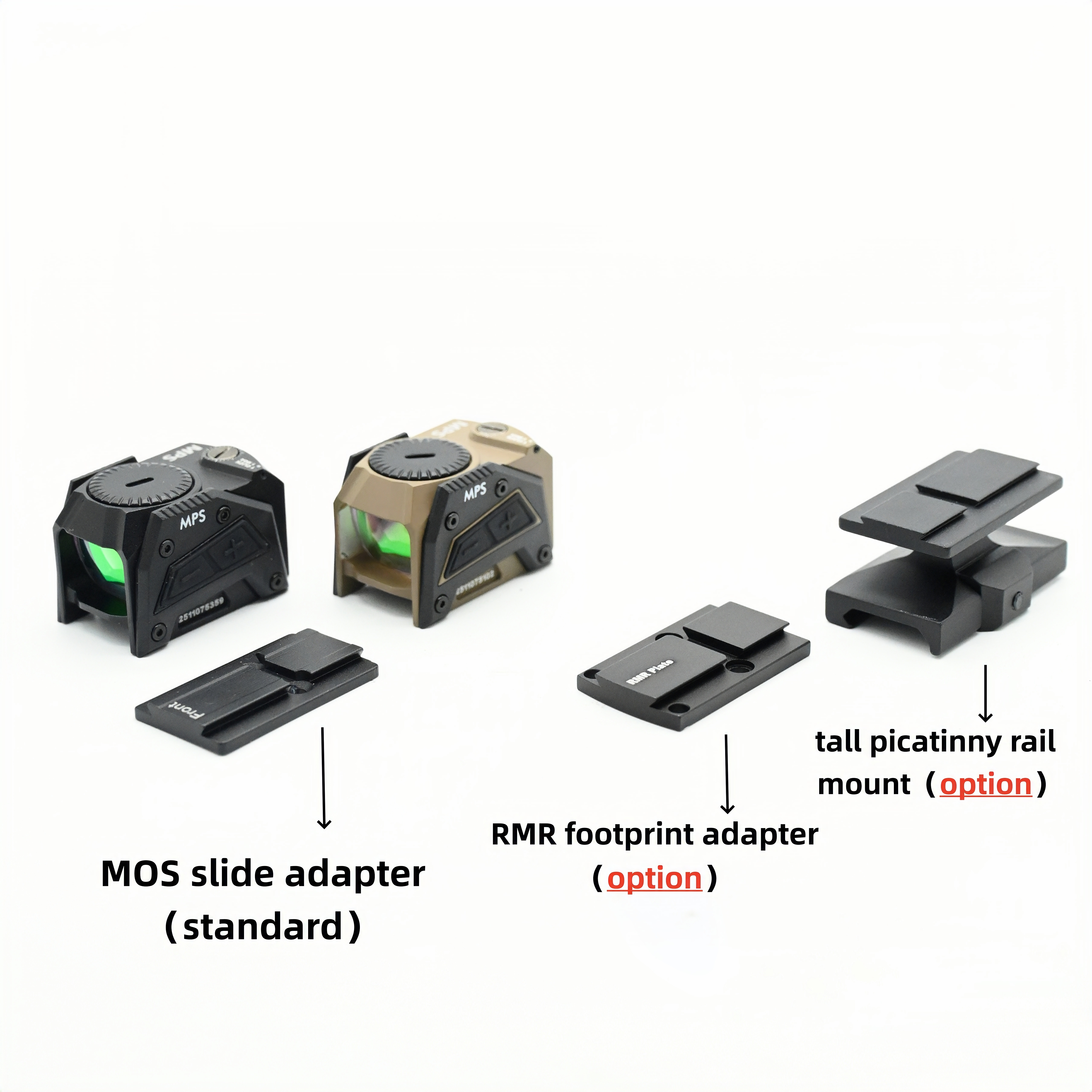MPS 封闭式内红点高透胶合玻璃红点小巧便携厂家直供高清续航详情5