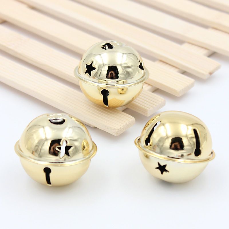 圣诞款烤漆彩色光面磨砂大铃铛挂件圣诞树圣诞用品