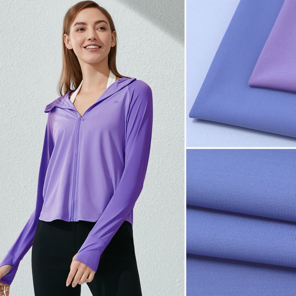 Polyester double warp flat