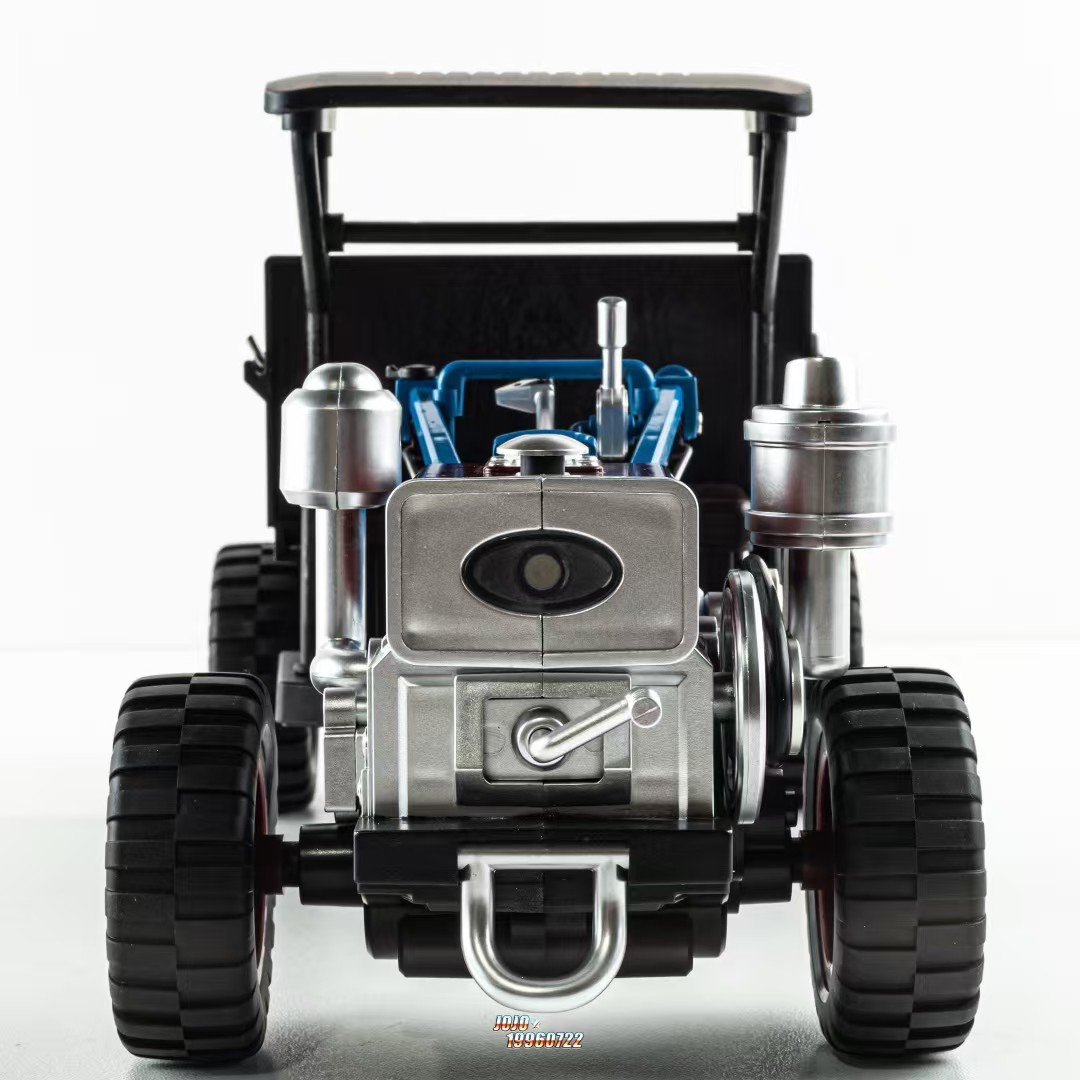 RC remote control car, retro tractor, hand-operated tricycle, four-wheel drive remote control car detail image 8