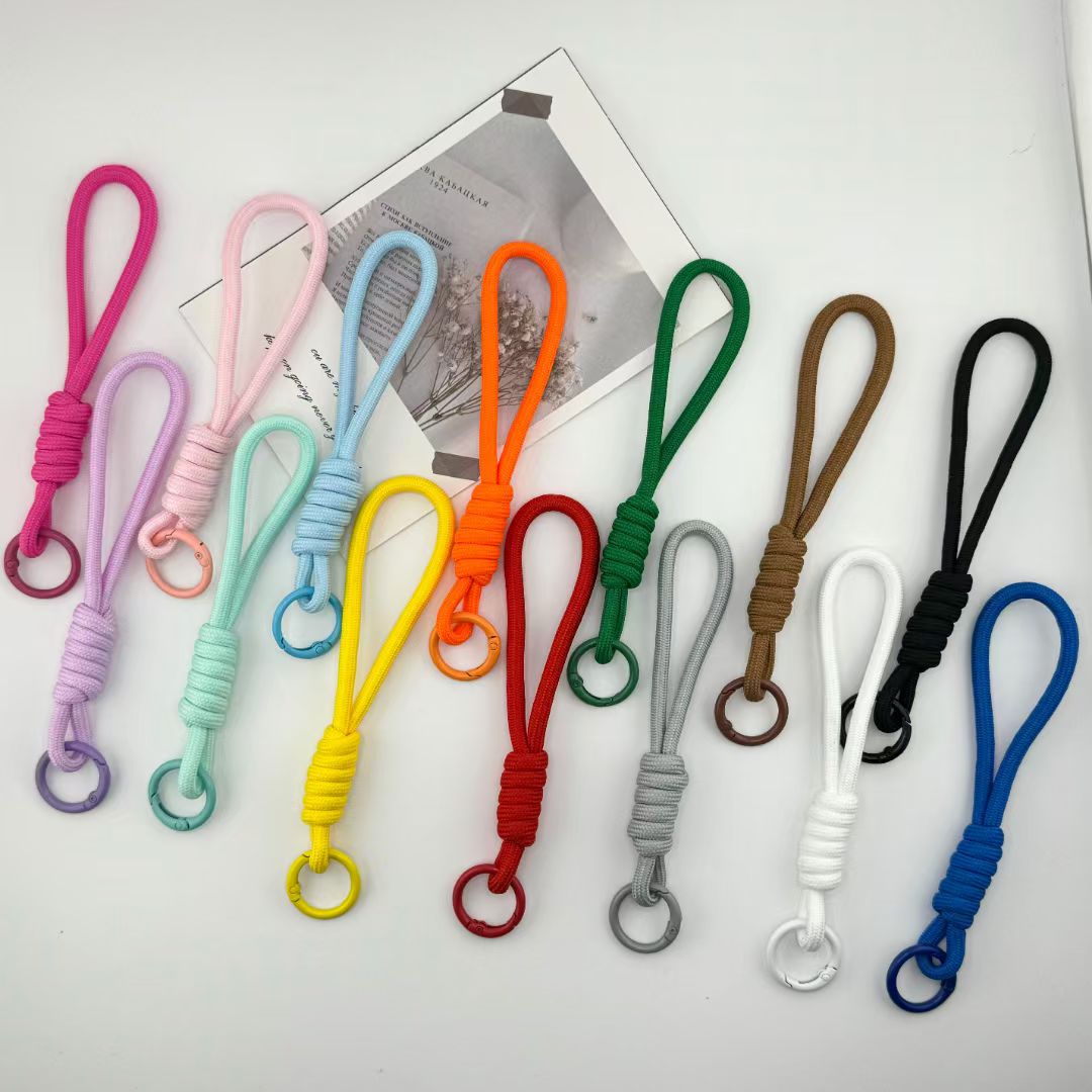 钥匙扣，编织绳钥匙扣配件钥匙扣钥匙扣详情图9