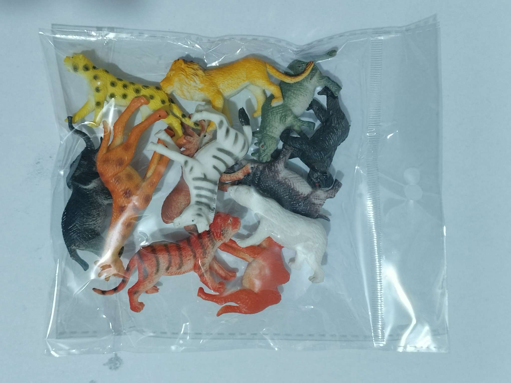 仿真动物模型玩具老虎狮子豹斑马大象儿童认知科教过家家其他配件产品图