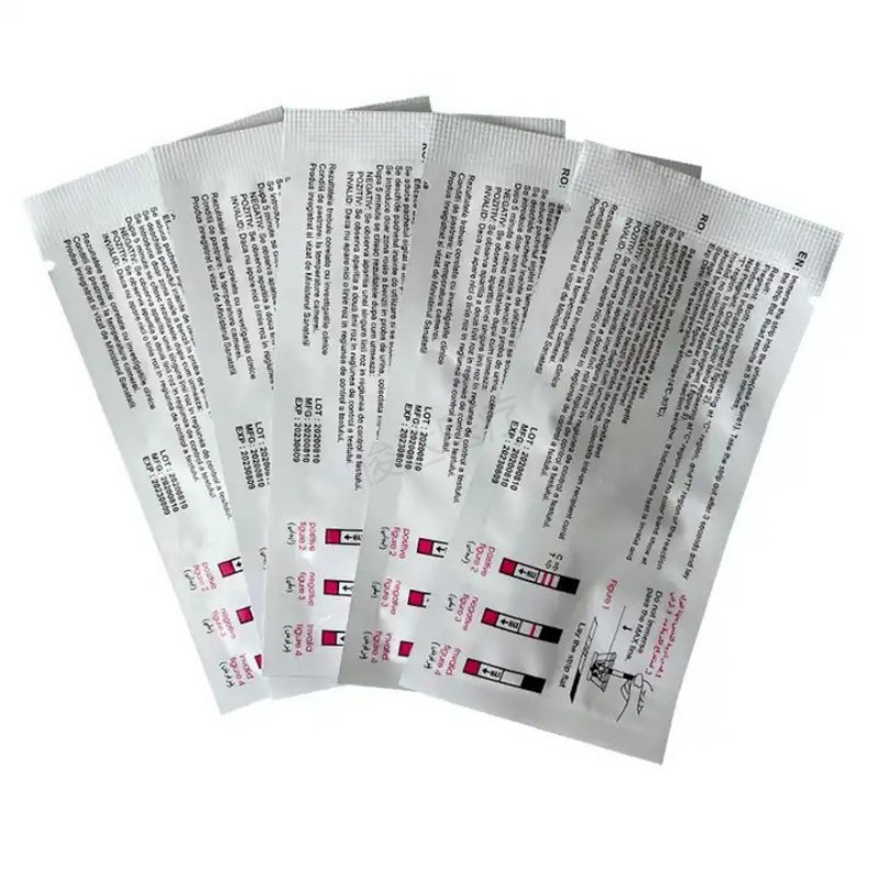 Disposable Early Pregnancy Test Strip, English Independent Box, Home Rapid Pregnancy Test Card, Early Pregnancy Test Strip Application Scenario