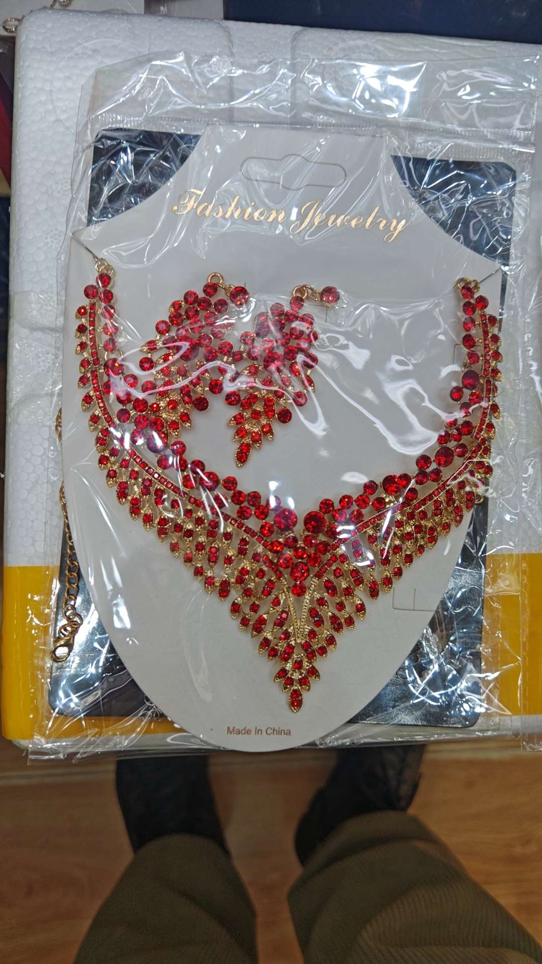 European and American alloy chain jewelry Specification image