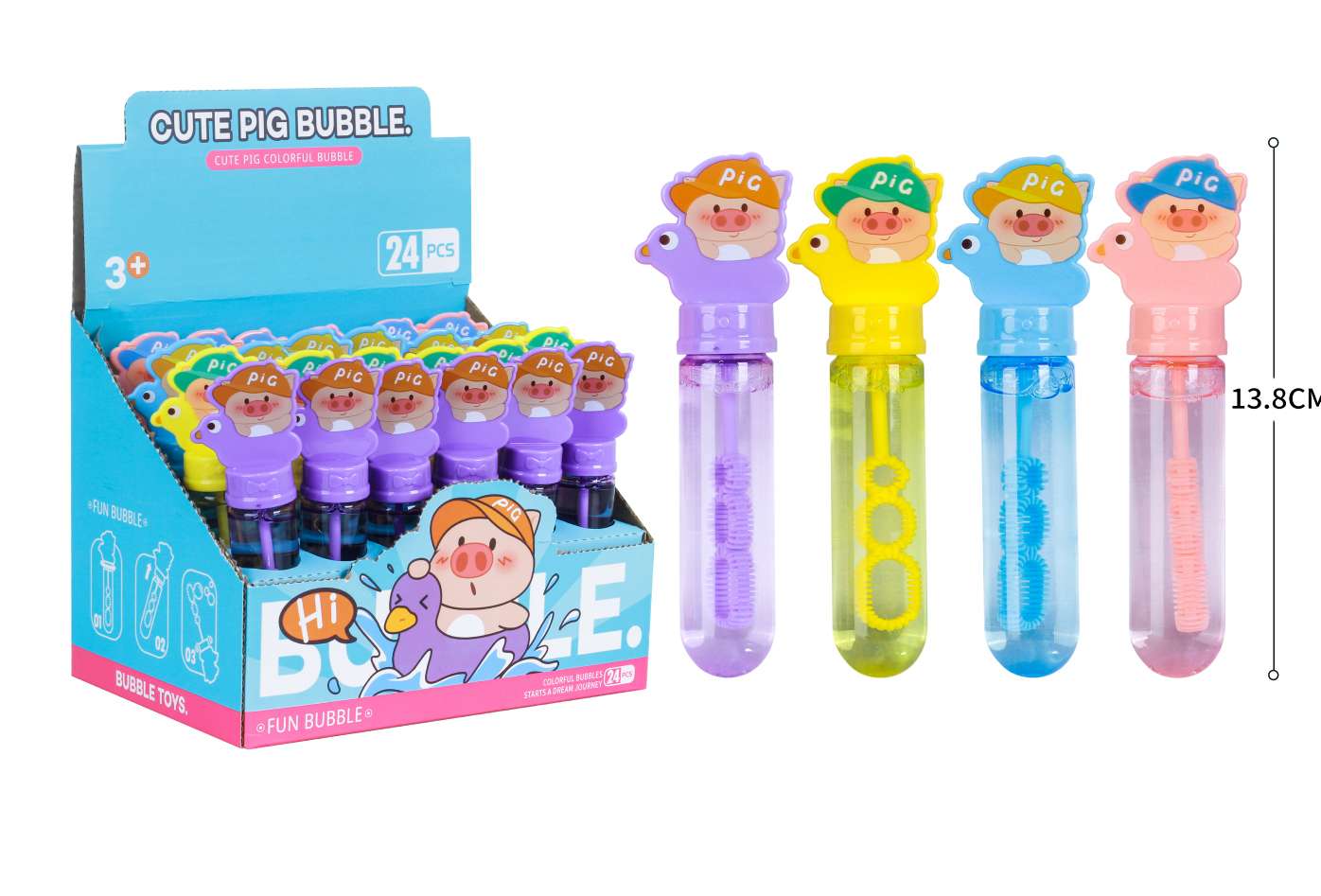 Cartoon children's bubble toys Application Scenario
