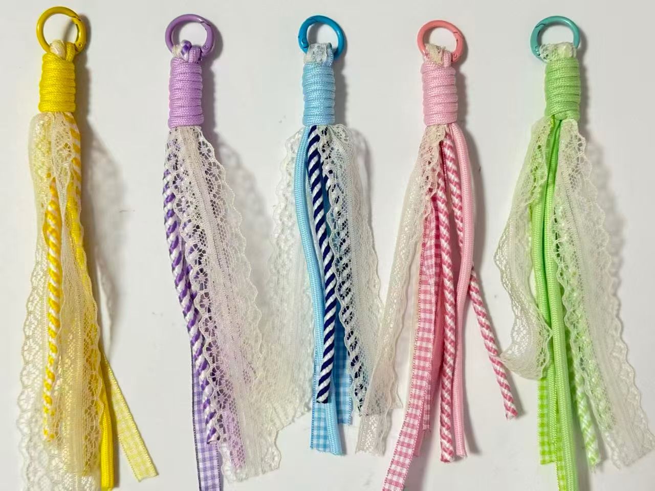 钥匙扣，编织绳钥匙扣配件钥匙扣钥匙扣详情图6